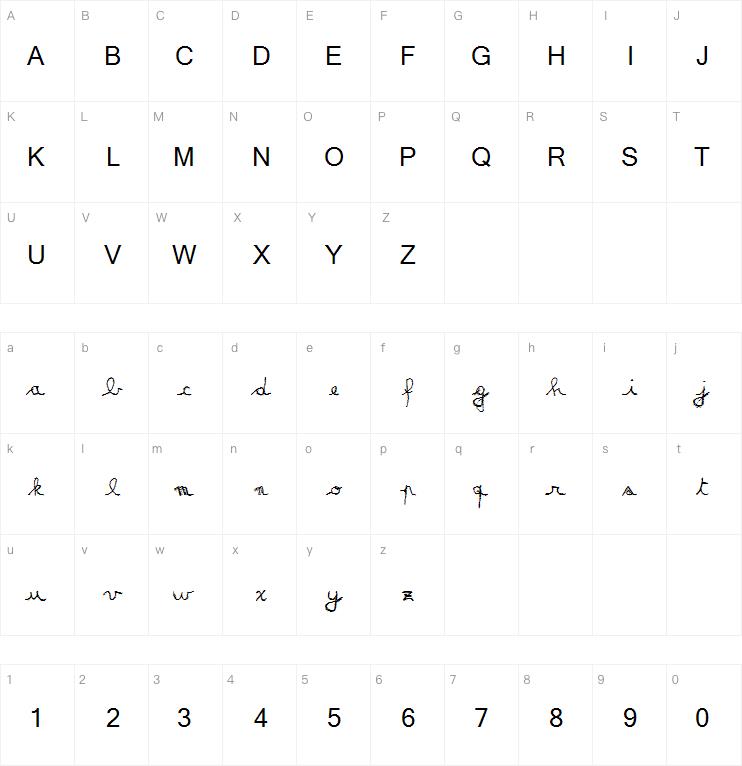 MATILDAS GRADE SCRIPT字体