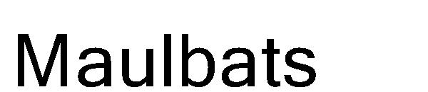 Maulbats字体