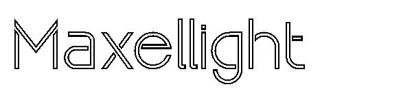 Maxellight字体