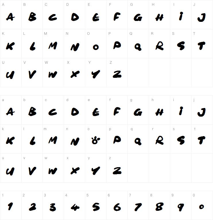 Maxi Marker字体