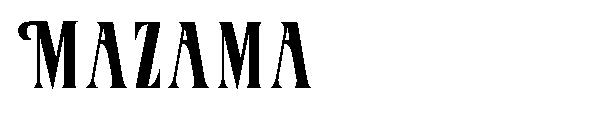 Mazama字体
