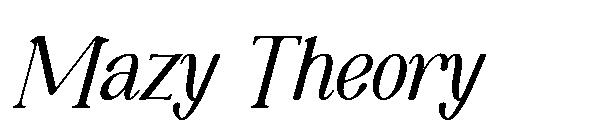 Mazy Theory字体