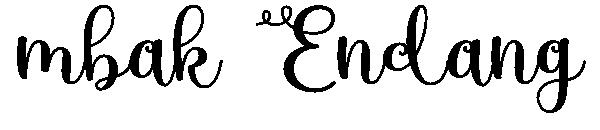 mbak Endang