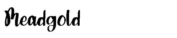 Meadgold字体