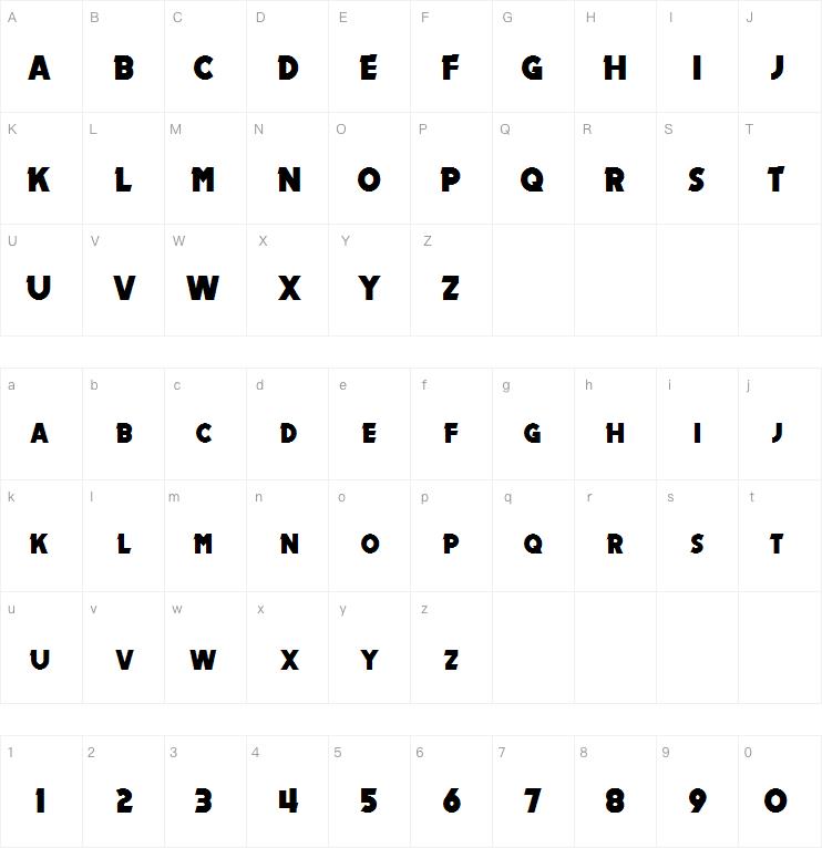 Mechalock字体