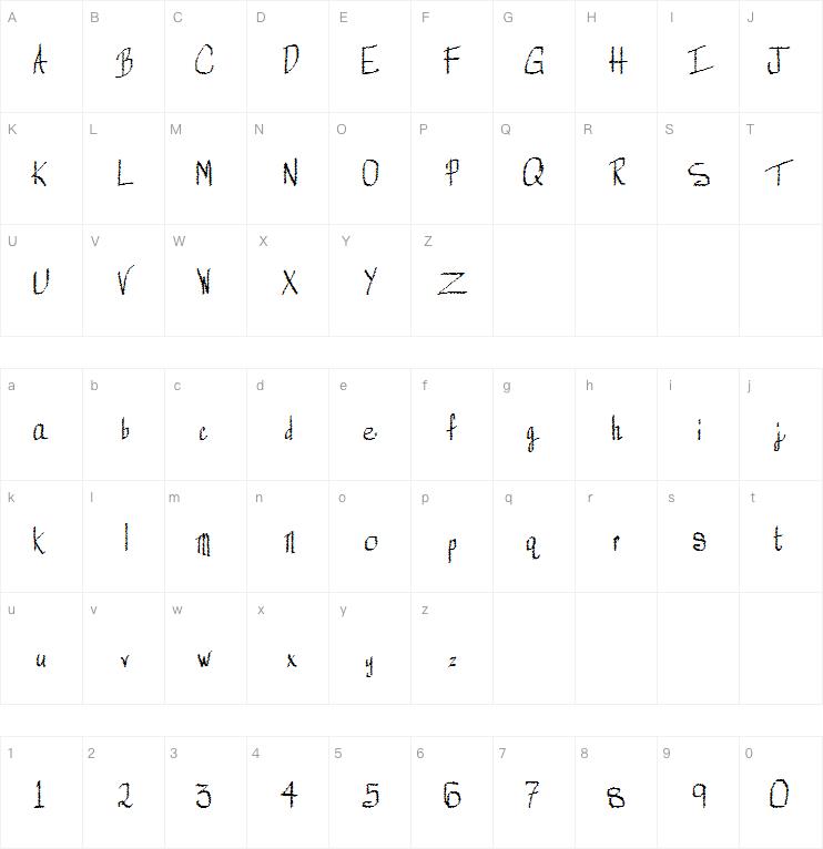 Mechanical Rorschach字体