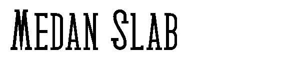 Medan Slab字体