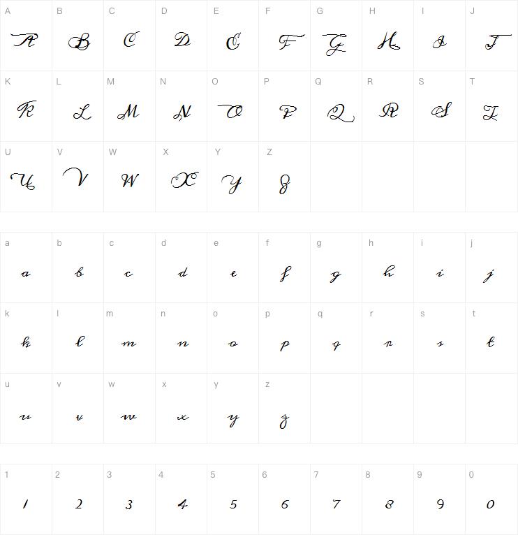 Meddon字体