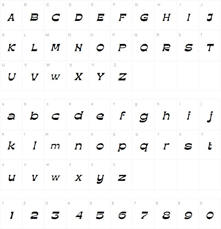 Megar字体
