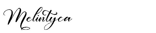 Melintyca字体