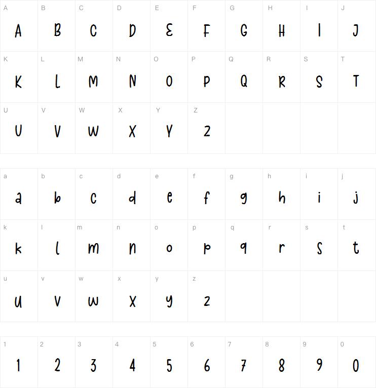 Melisa Jasmine字体