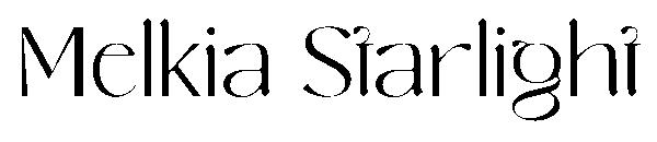 Melkia Starlight字体