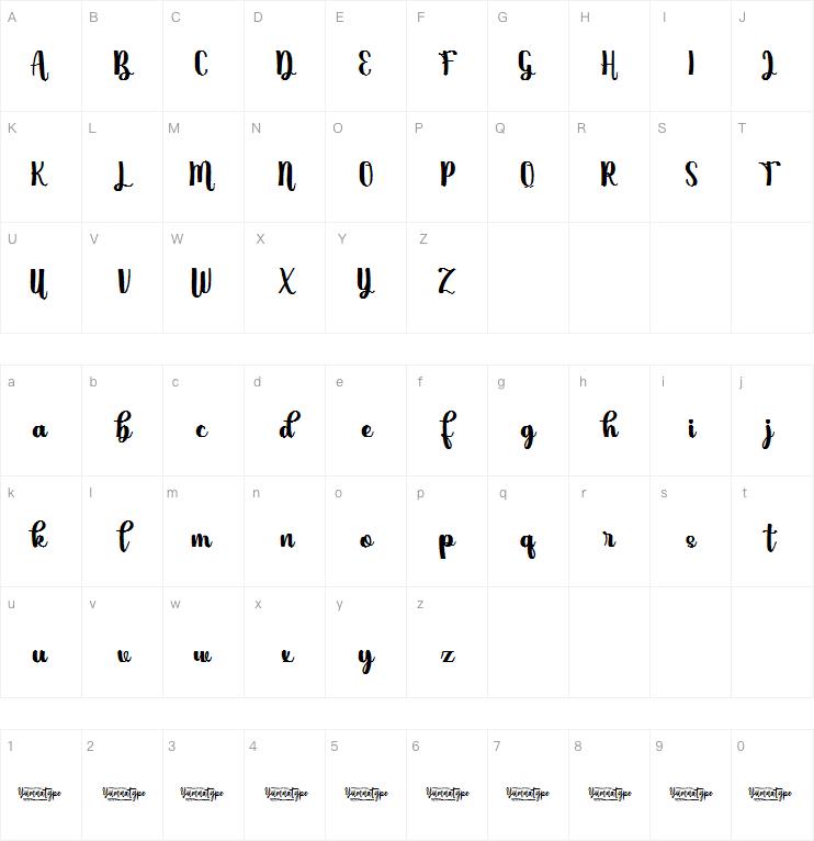 Melly Dream字体