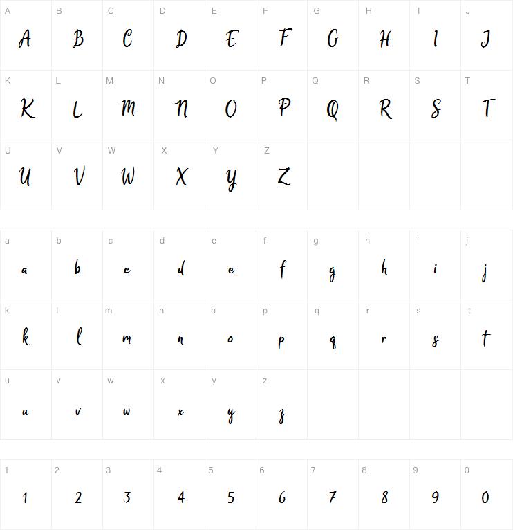 Melodya Chatrina字体