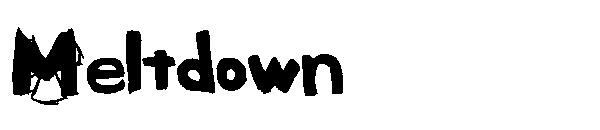 Meltdown字体