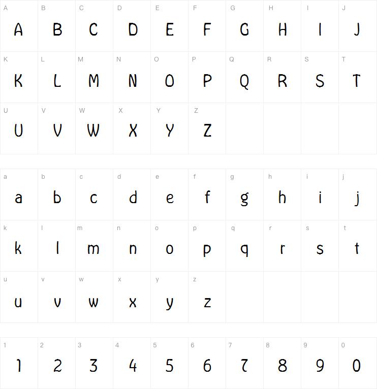 Memories Round字体