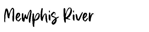 Memphis River字体