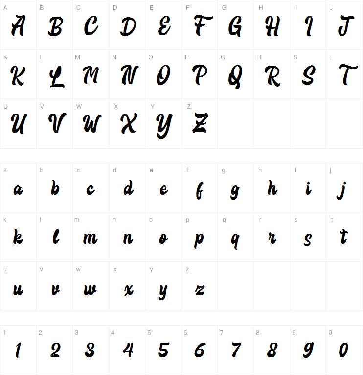 Menlawai字体
