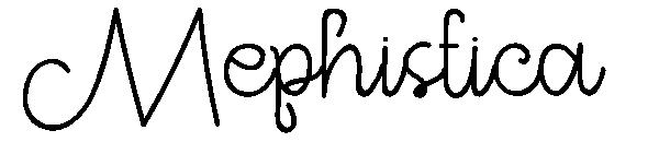 Mephistica字体