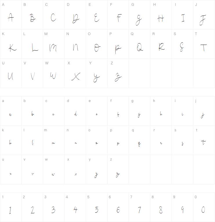 Meraviglias字体