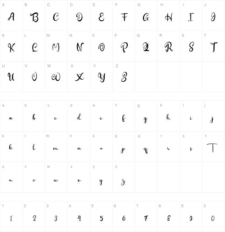 Merinata字体