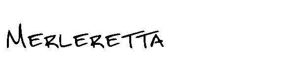 Merleretta字体