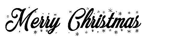 Merry Christmas字体