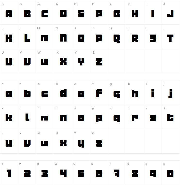 Metropolian Demo字体