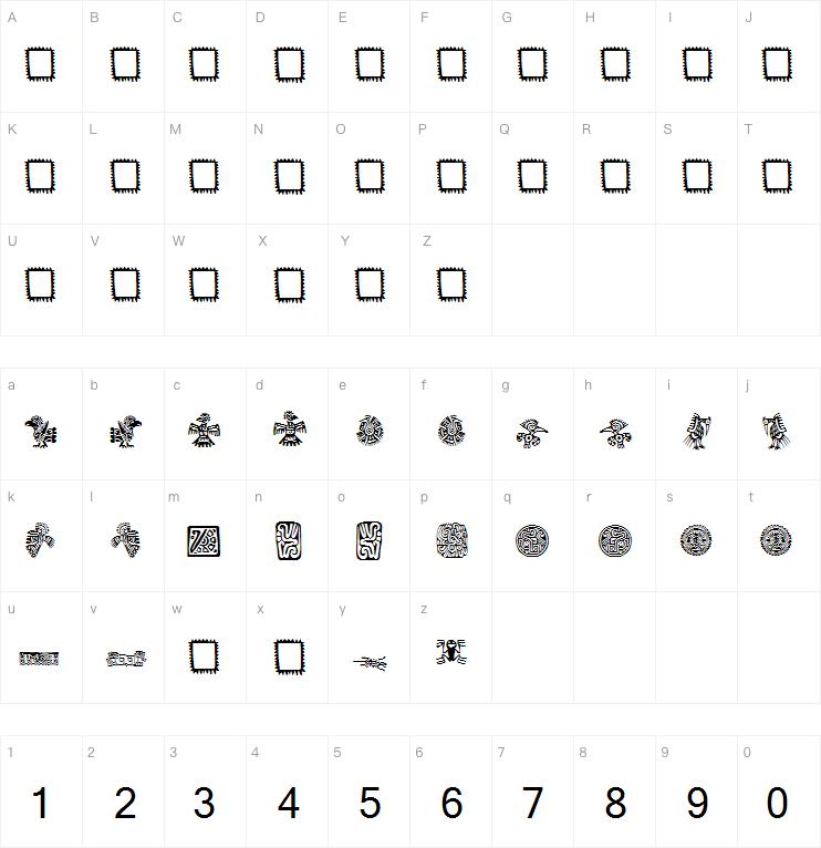 Mexican Ornaments字体