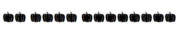 MF Fall Pumpkins字体