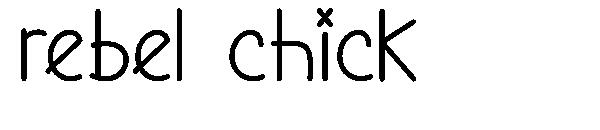Rebel Chick字体