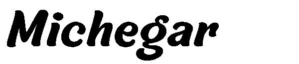 Michegar字体