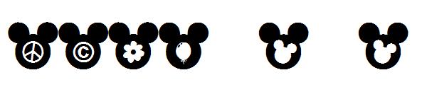 Mickey Ears Extra字体