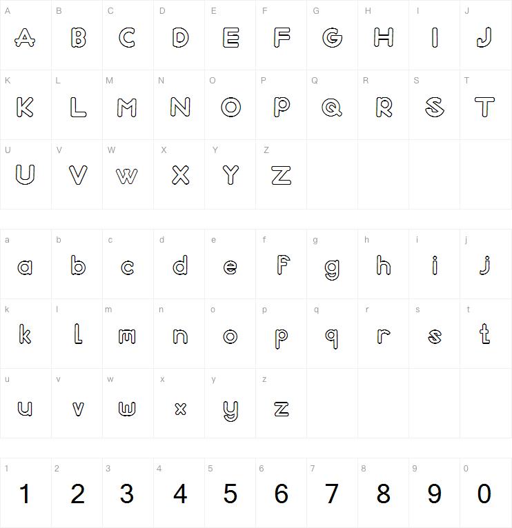 Midazzle字体