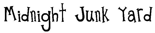 Midnight Junk Yard字体