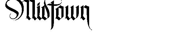 Midtown字体