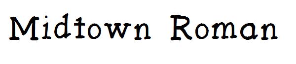 Midtown Roman字体