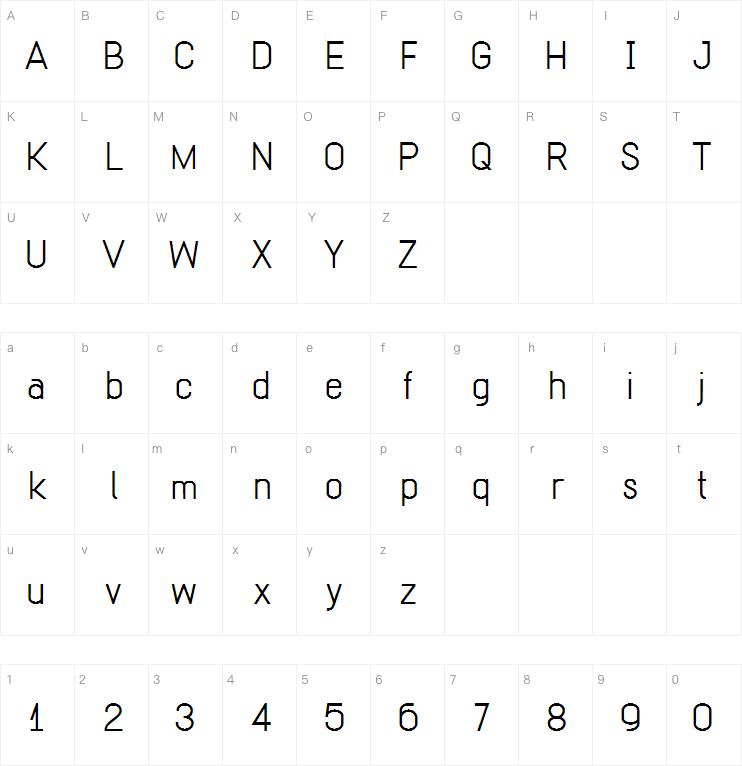 Midwinter字体