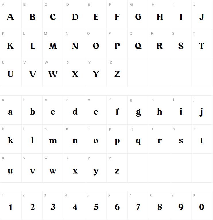 Mikane Jellie Serif字体