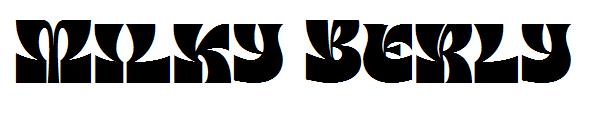 Milky Berly字体