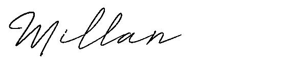 Millan字体