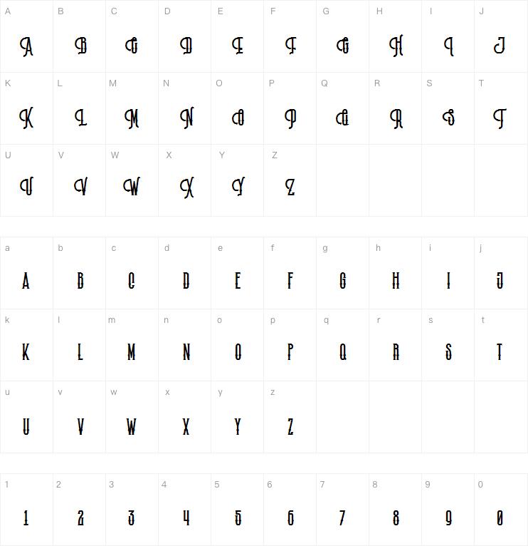 Millgrove字体
