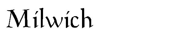 Milwich字体