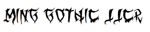 Ming Gothic JJCR字体