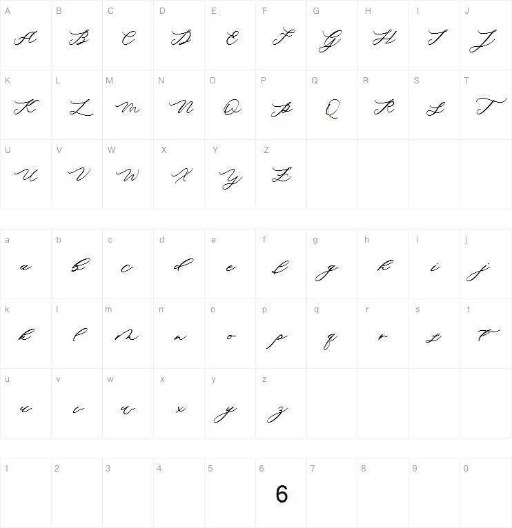 Minimalist Script字体