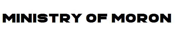 Ministry of Moron