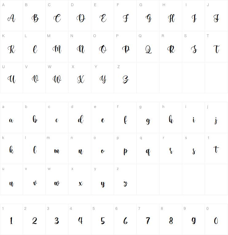 Miracle Day字体