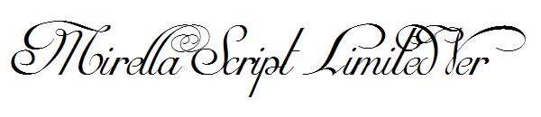 Mirella Script Limited Ver