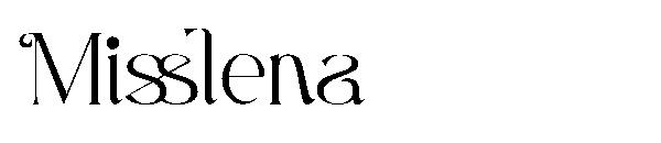 Misslena字体