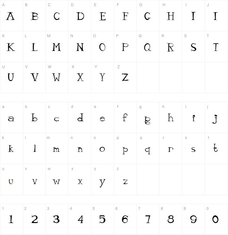 Mr. Larry Tate字体